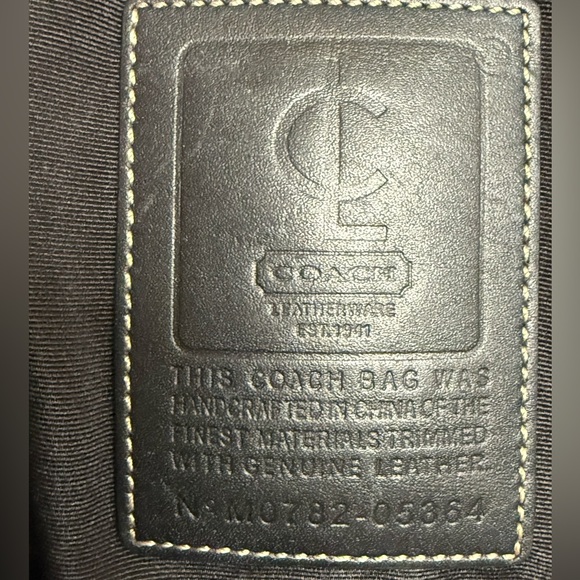 Coach 2007 Unisex Messenger Bag #05364 GUC Very Large & Adjustable Strap. - Picture 3 of 10
